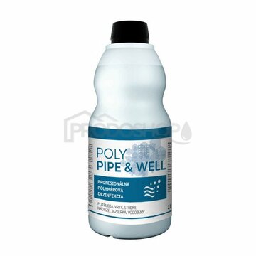 POLY PIPE & WELL dezinfectant fântâni și rezervoare 0,25l