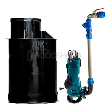 Puț de pompare pentru canalizare JUMBO 1600x1000