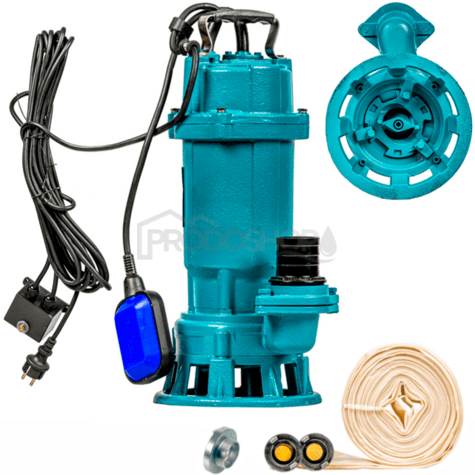 Set apă murdară - Pompă submersibilă apă murdară FURIATKA 1500 cu furtun 30m