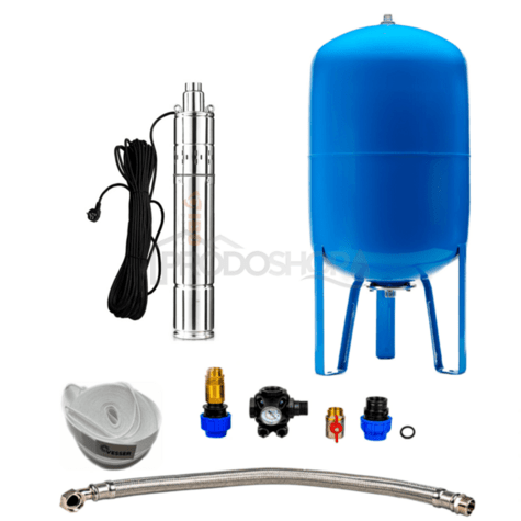 Hidrofor cu pompă submersibilă SCR-0,50 / 100l