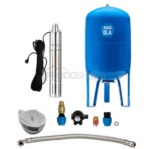 Hidrofor cu pompă submersibilă SCR-0,50 / 100l