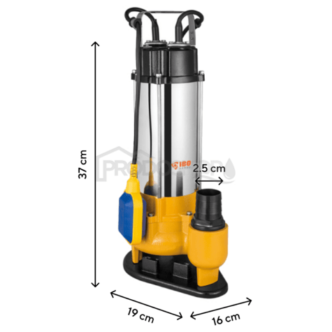 Set namol - pompa submersibila pentru namol IBO WQF 180 cu furtun 25m
