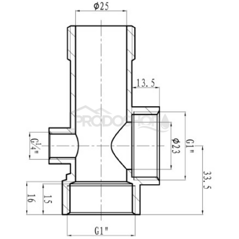 Racord de conectare OT5 - alamă