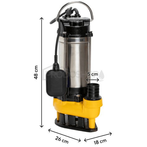 Pompă submersibilă pentru nămol IBO WQF 1100