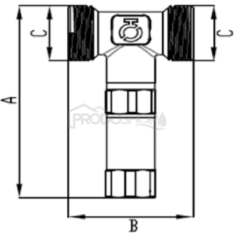 Supapă anti îngheț IW 1 1/4" pentru pompe de căldură