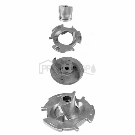 Diagrame de cablaj: Pompă submersibilă de nămol V 1500 cu concasor din oțel inoxidabil AISI 304