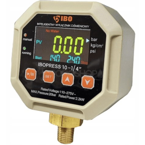 Diagrame de cablaj: Presostat electronic IBOPRESS 10 -1/4