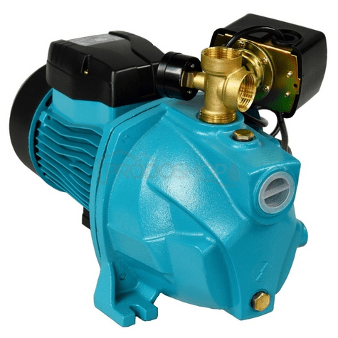 Diagrame de cablaj: Pompă eficientă cu autoamorsare JSW 100 cu presostat și manometru.