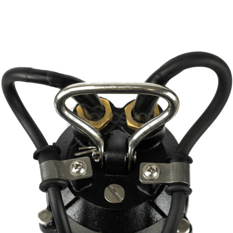 Diagrame de cablaj: Pompa submersibilă pentru nămol IBO WQF 250 are o gamă largă de aplicații. Capacul motorului, arborele și rotorul pompei sunt realizate din oțel inoxidabil AISI 304.3